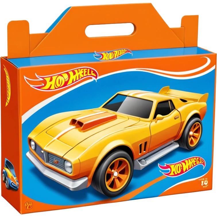 Упаковка от HotWheels emoji