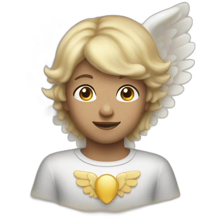 angel face emoji