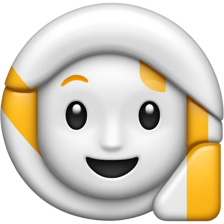 белая дорожка на черной полосе emoji