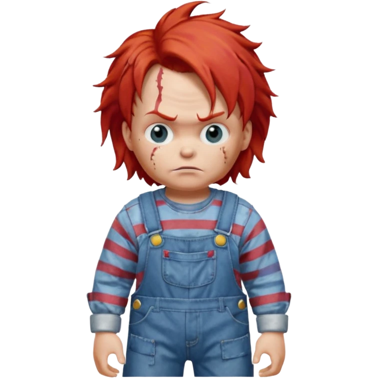 chucky shrug emoji