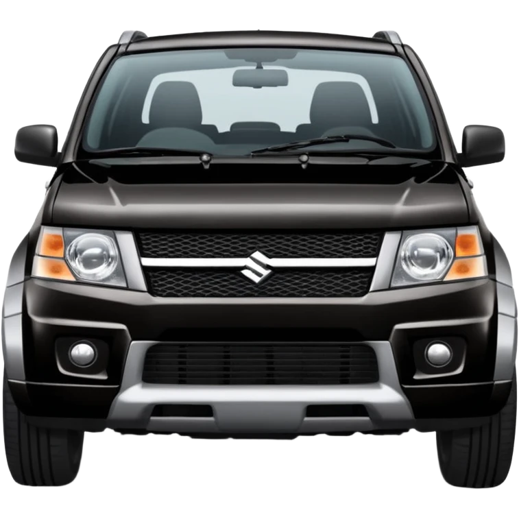 Suzuki grand vitara 2003 3 door black emoji
