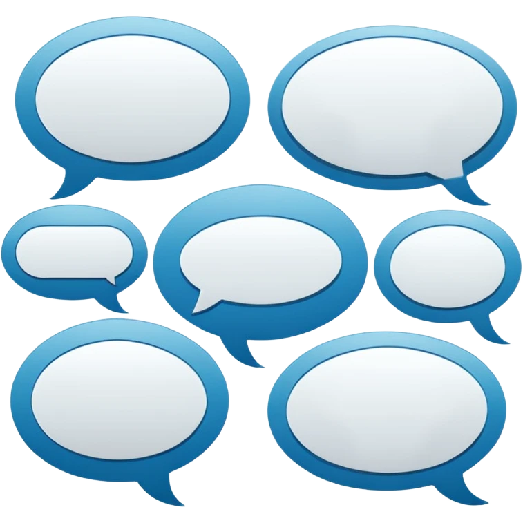 speech bubbles emoji