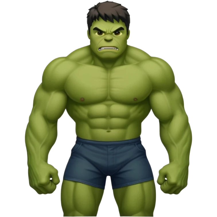 Hulk full body emoji