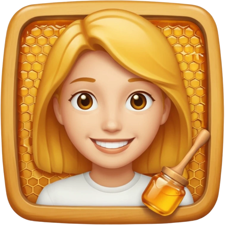 Honey love emoji
