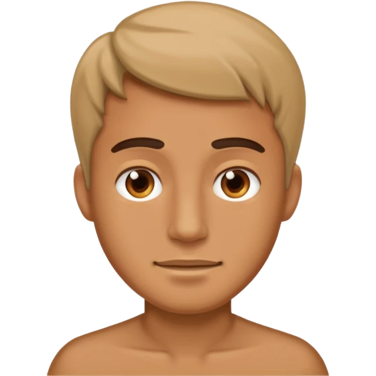 Guy saying 67 emoji