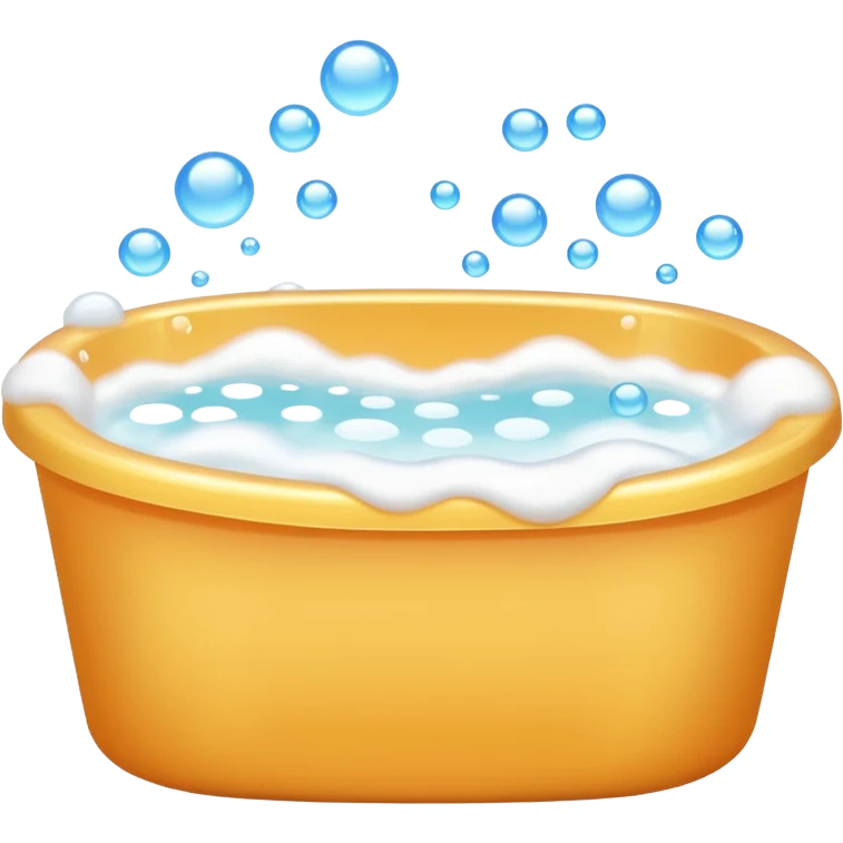Bubble bath emoji