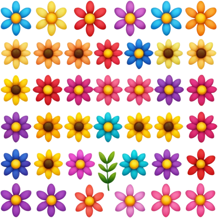 flowers emoji