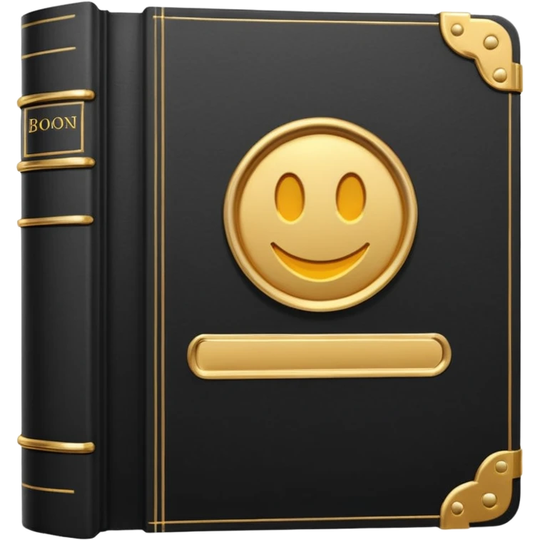book, simple and clear, three-dimensional look emoji
