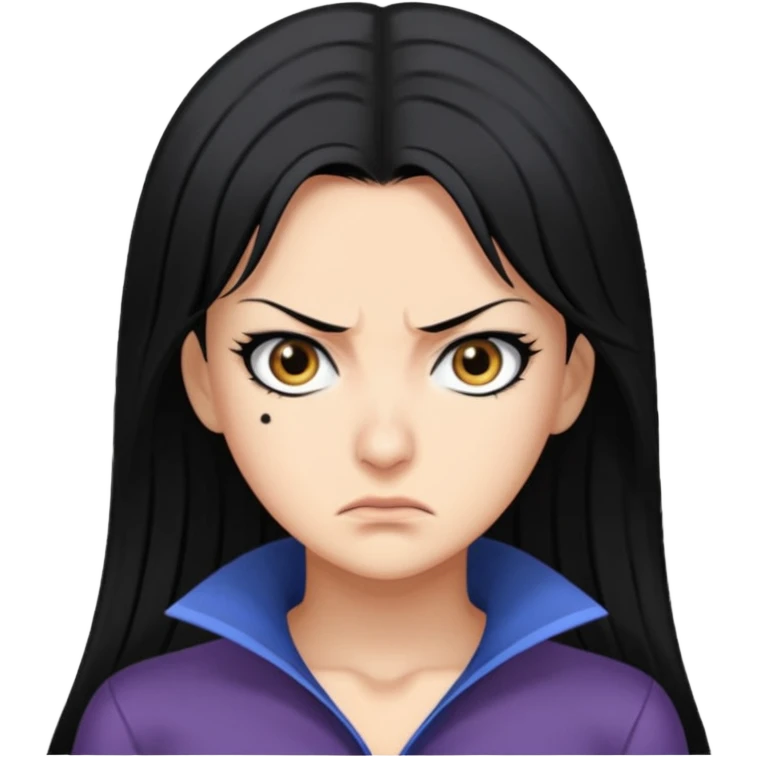 angry Nico Robin emoji