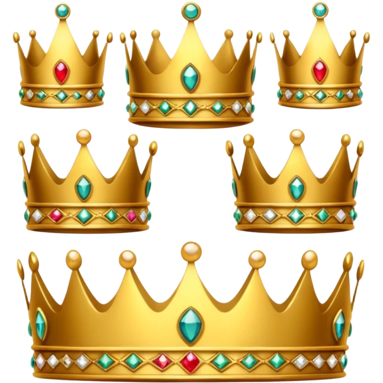 king crowns emoji