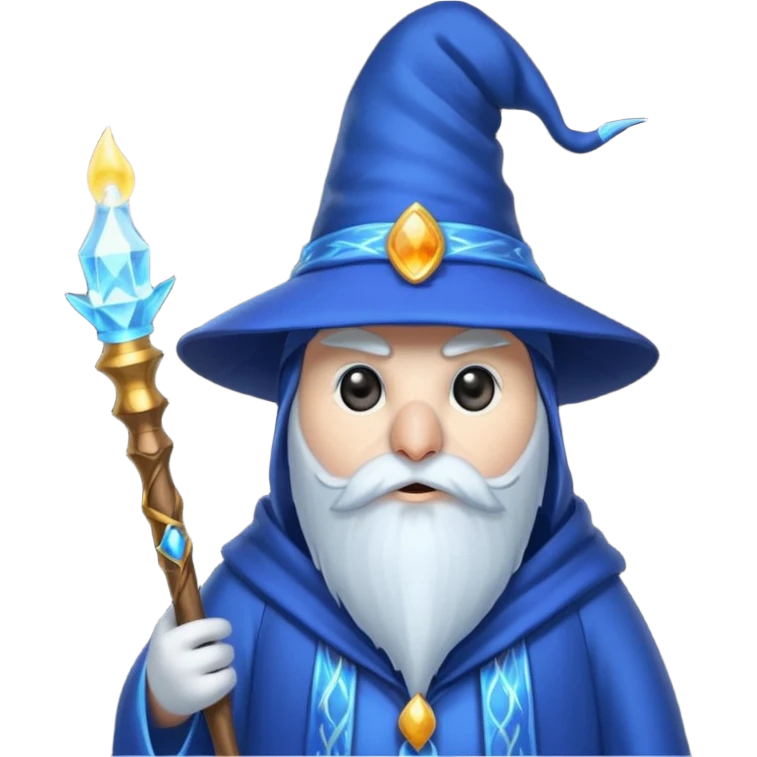 Penguin Wizard emoji