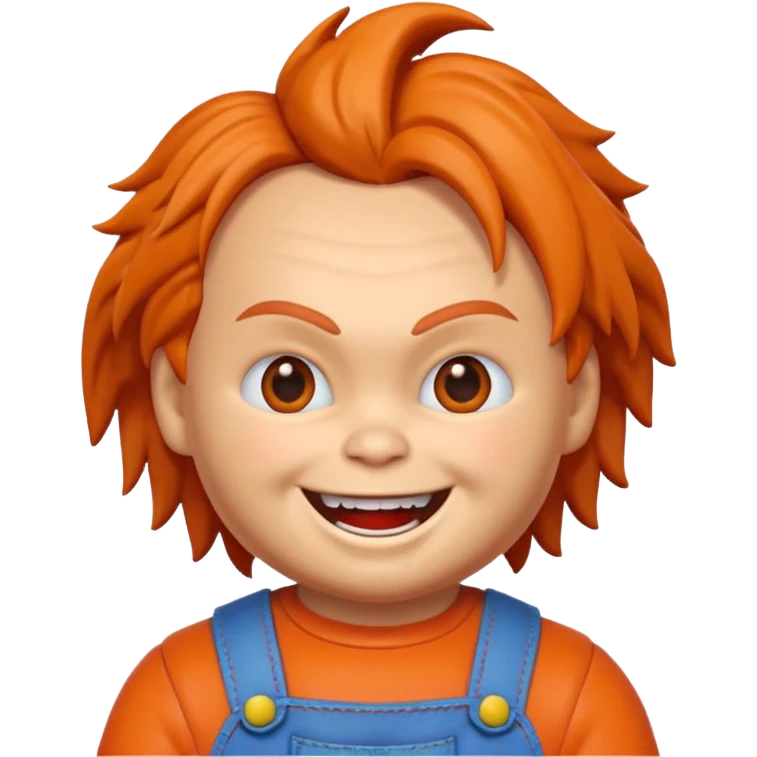 Un emojin de chuky emoji