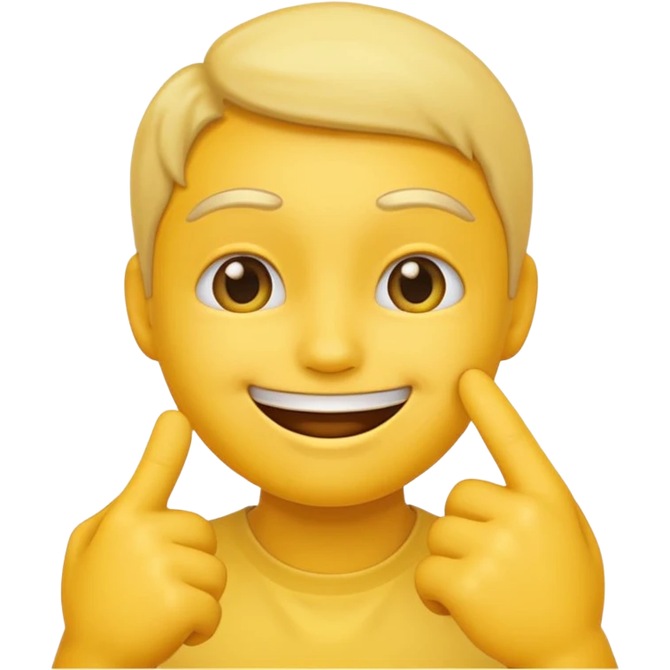 yellow emoji who do fingermouthing emoji