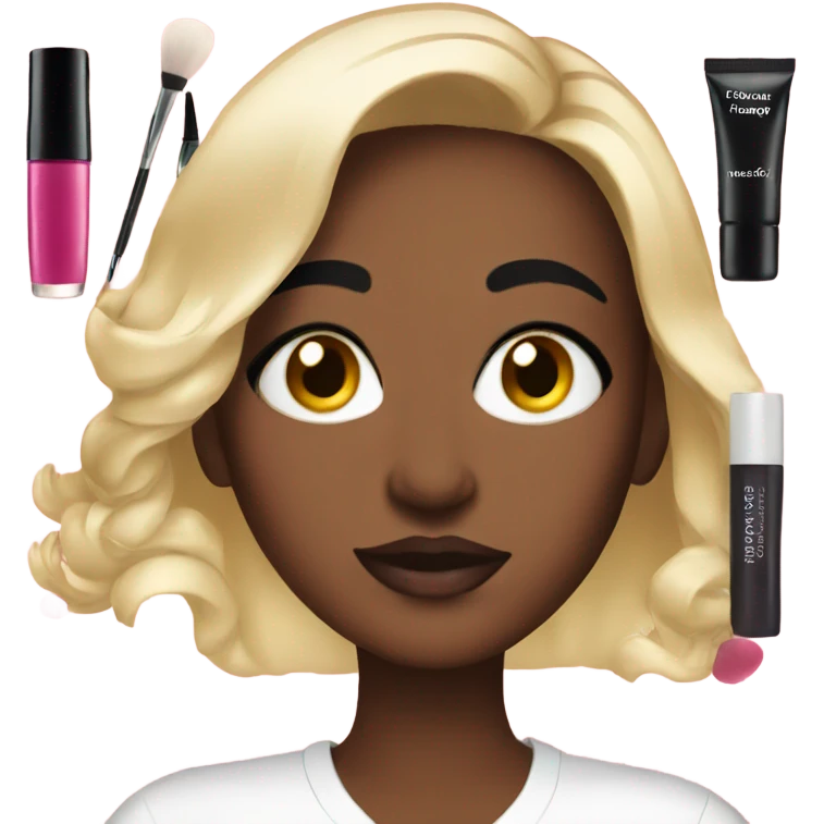 Makeup routine emoji