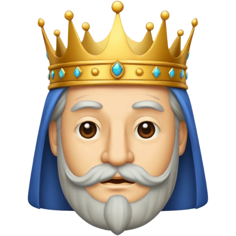 old king, emoji