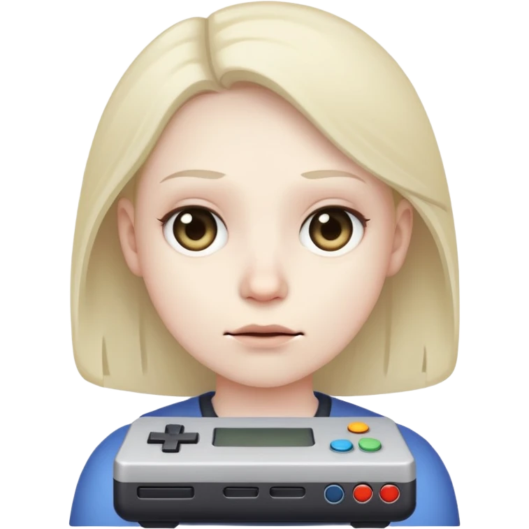 Console con la faccia  emoji