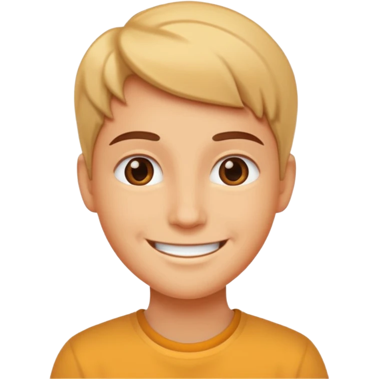 A smiling emoji