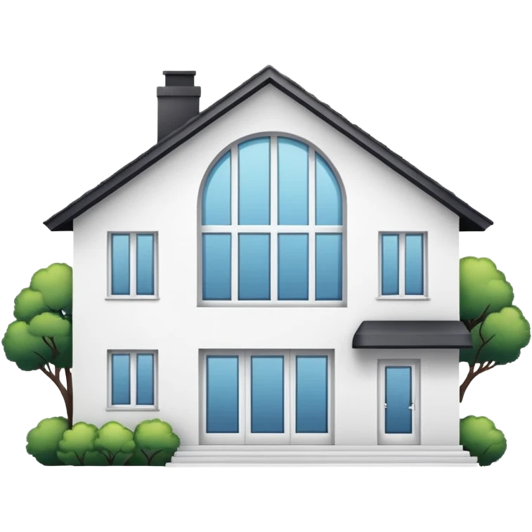 Clean aesthetic house  emoji