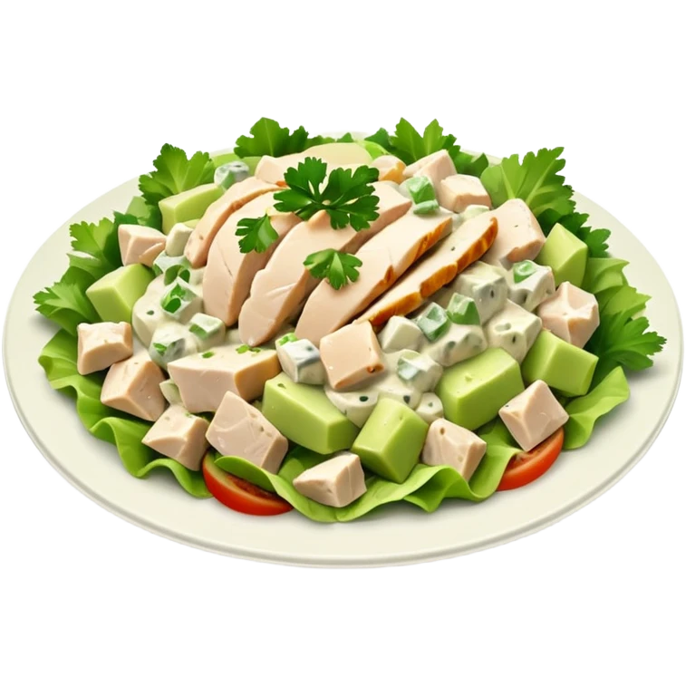 chicken salad emoji
