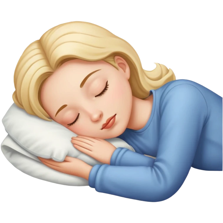 Girl sleeping  emoji