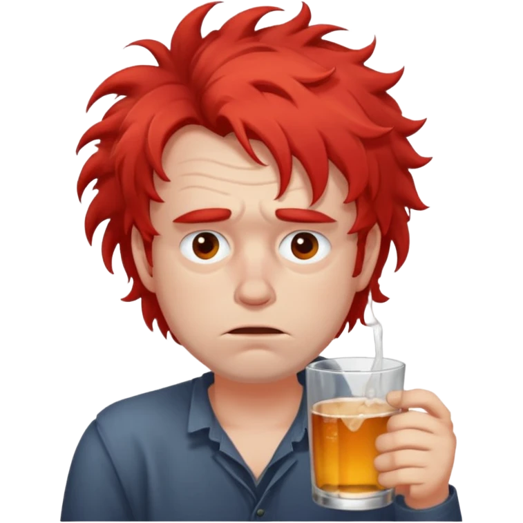 Drunk guy emoji