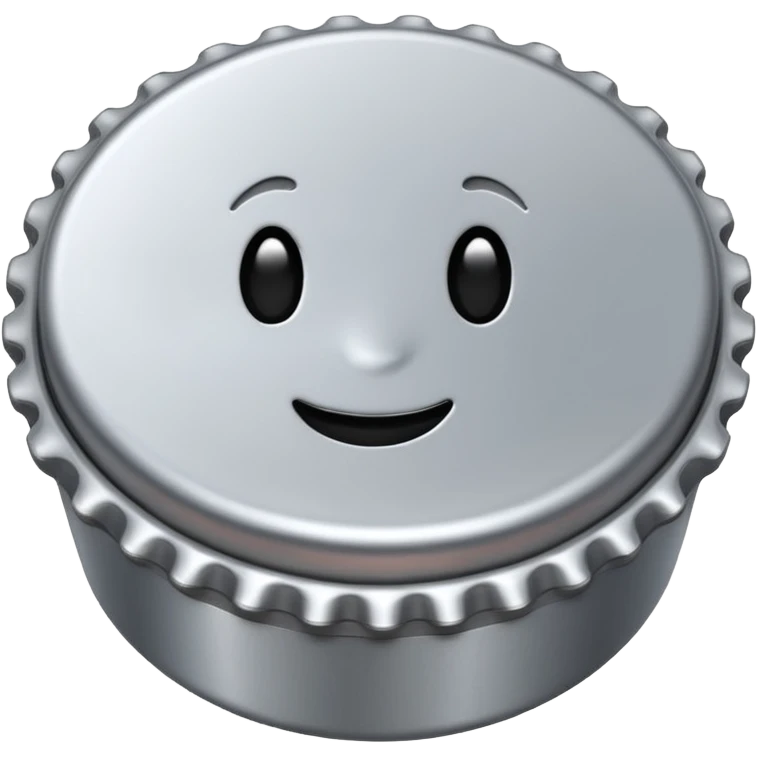 Bottle cap in ass emoji