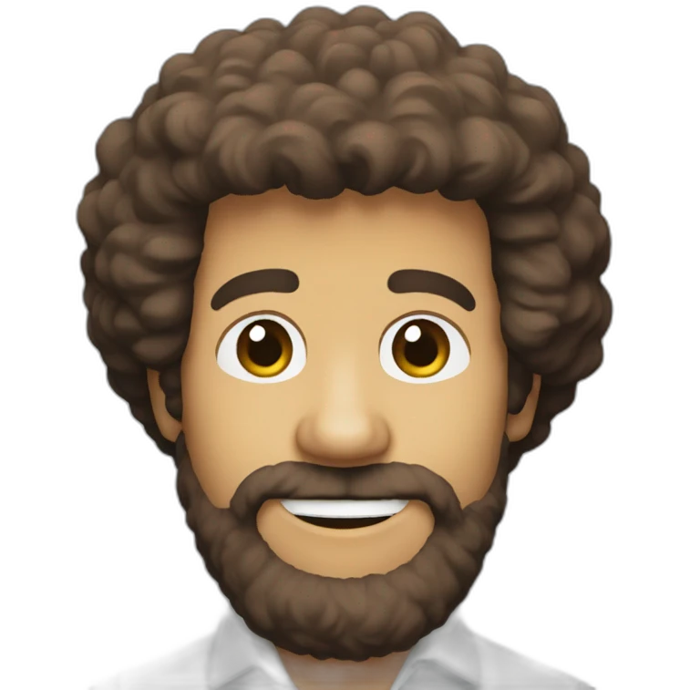 Bob Ross emoji