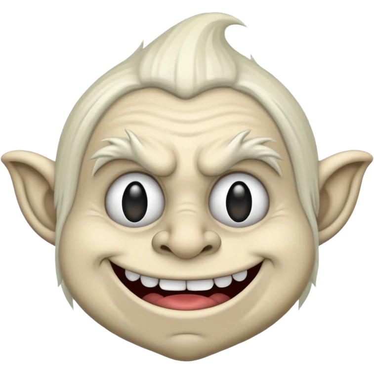 Troll face emoji