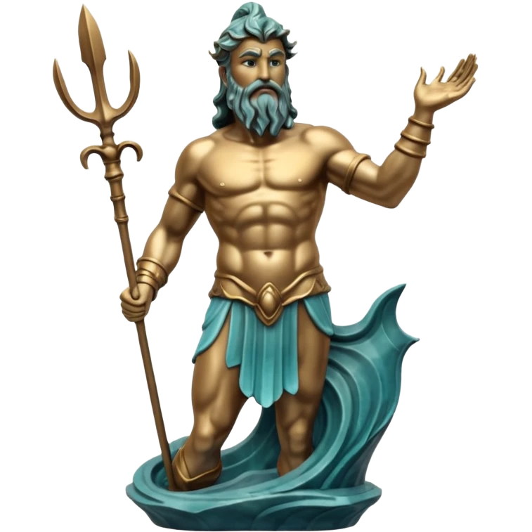 Poseidon Statue emoji