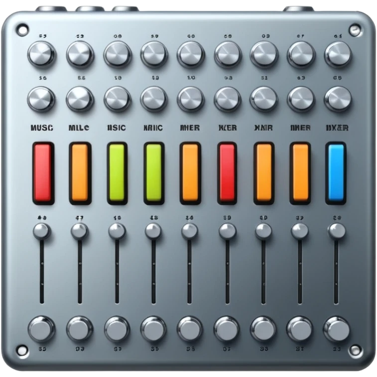 music mixer emoji