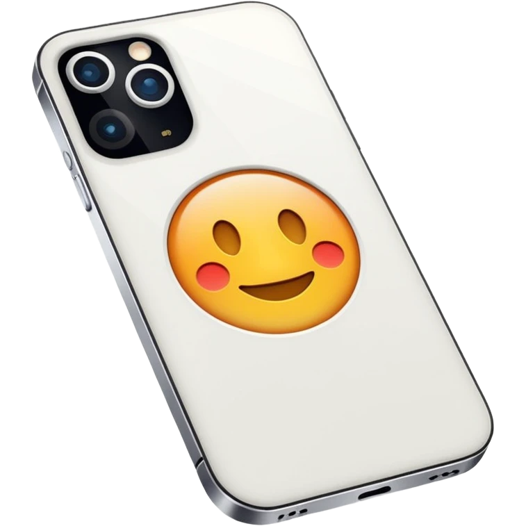 white iphone 14 pro max emoji
