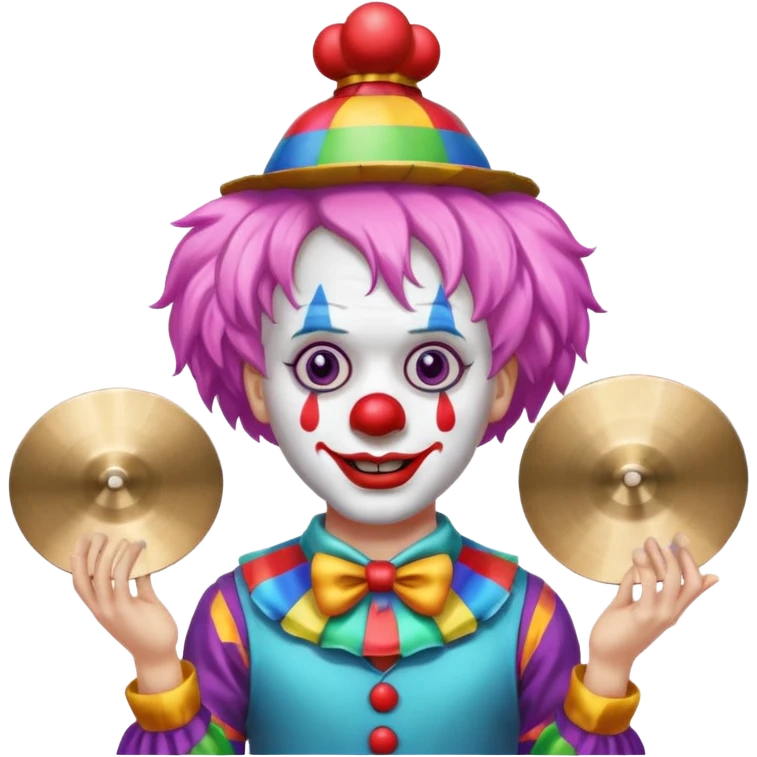  Clown with Cymbals emoji