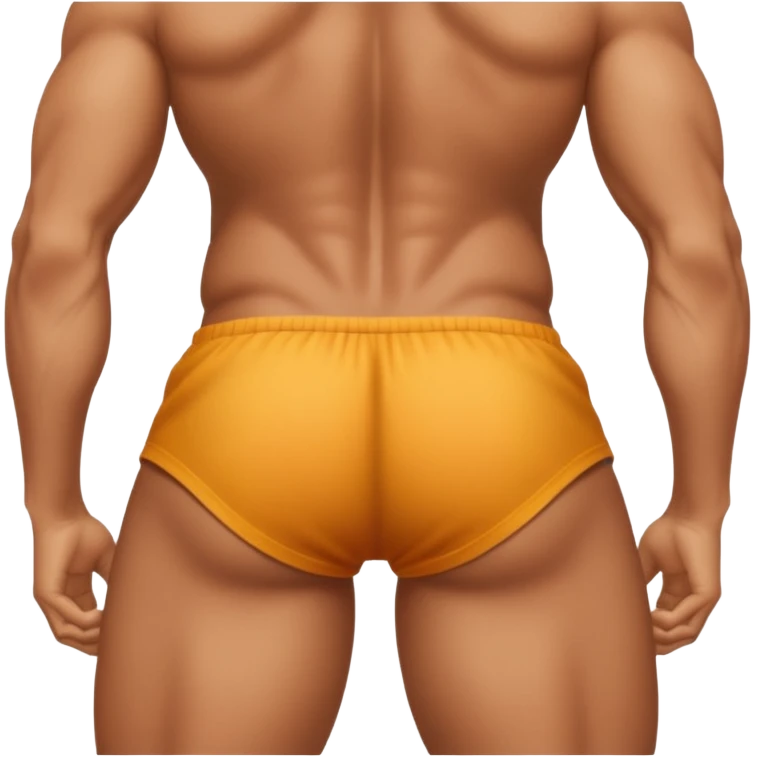 Flexing butt emoji