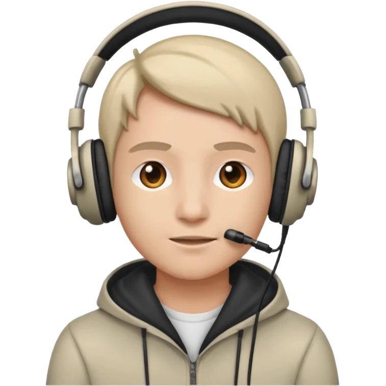 😶+🎧 emoji