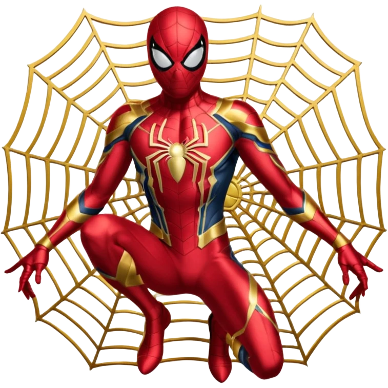 Make iron Spider-Man  emoji