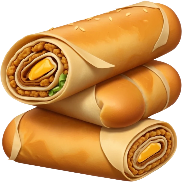 Egg roll emoji
