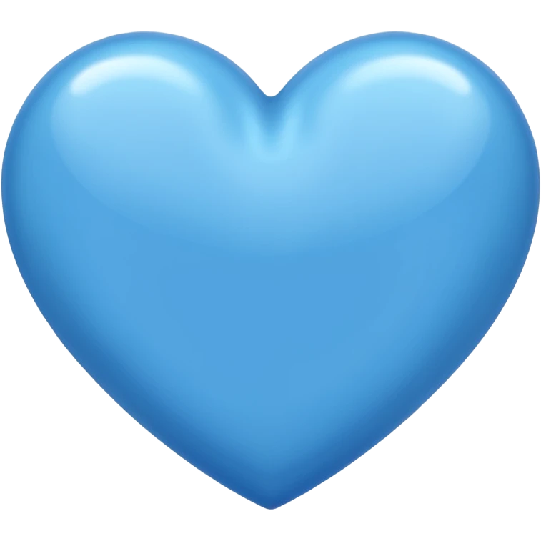 Corazon azul emoji