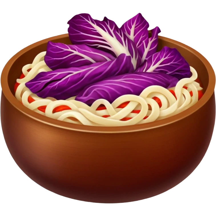 kimmchi dish brown bowl emoji
