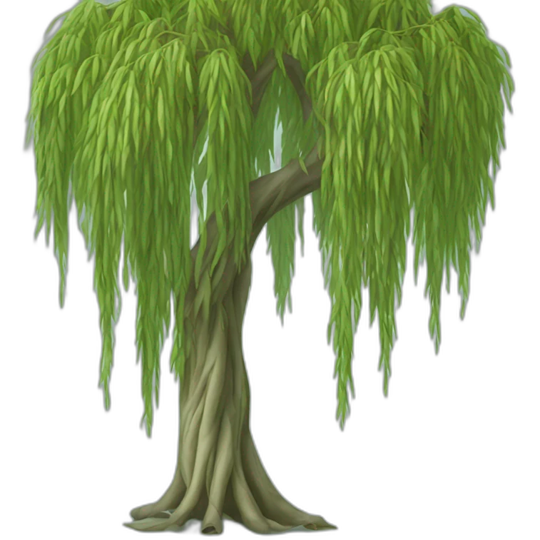 weeping willow emoji