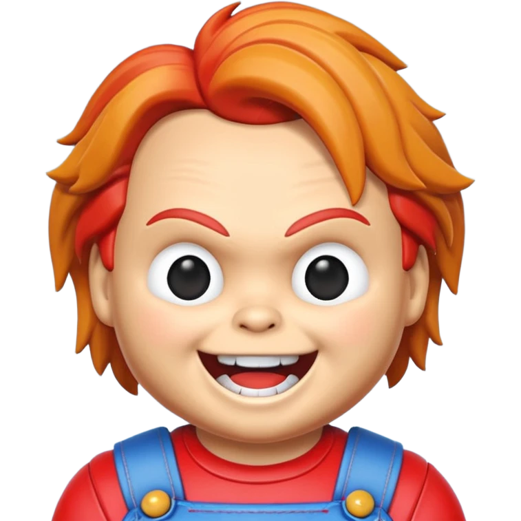 Un emojin de chuky emoji