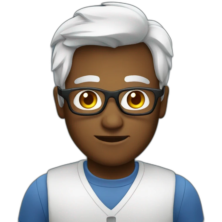 Computer Nerd emoji