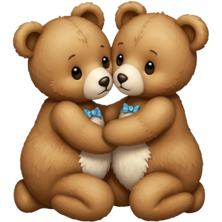 kiss bear emoji