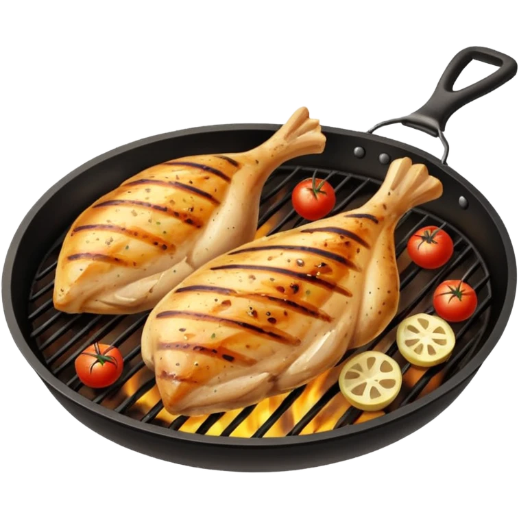 one Grilled Chicken breast emoji