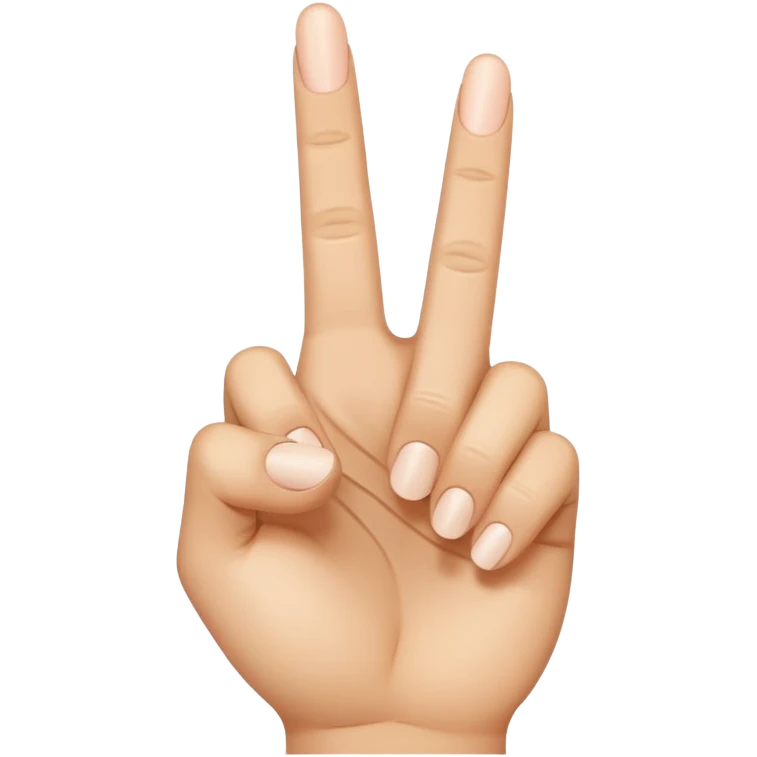 Middle finger emoji