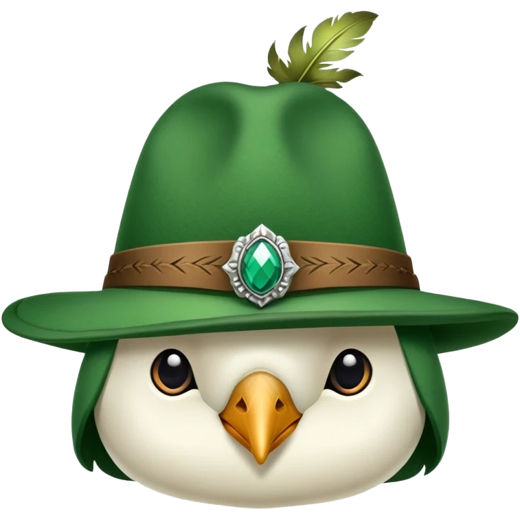 tyrolean hat emoji
