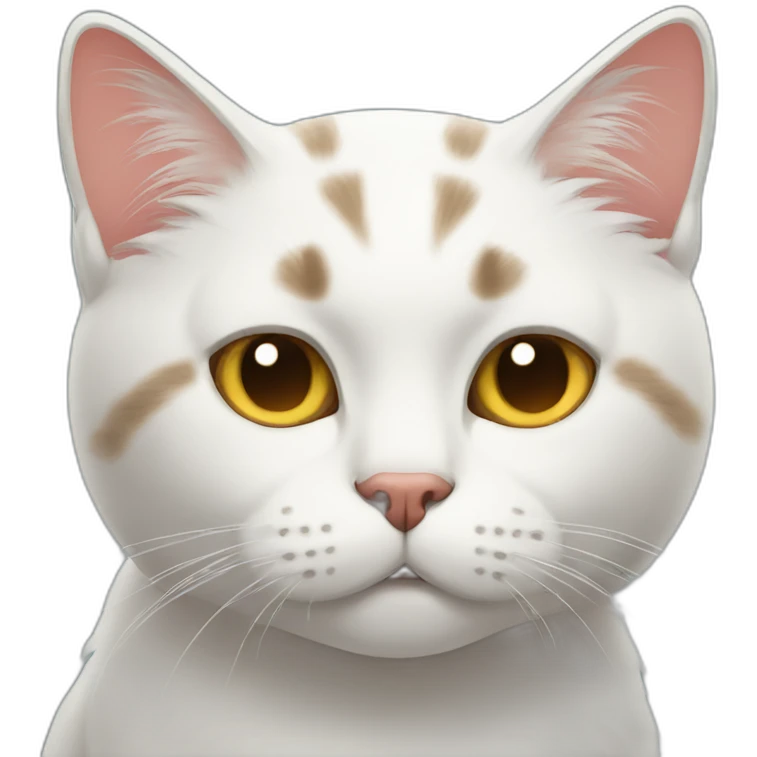 CAT VERY TIRED emoji