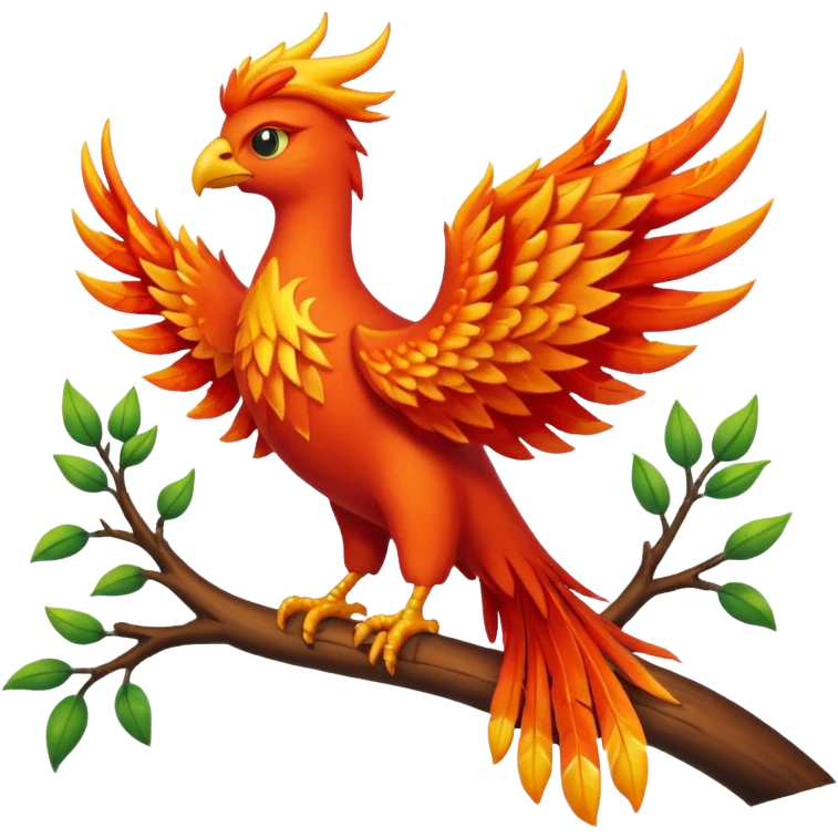 Phoenix (perched) emoji