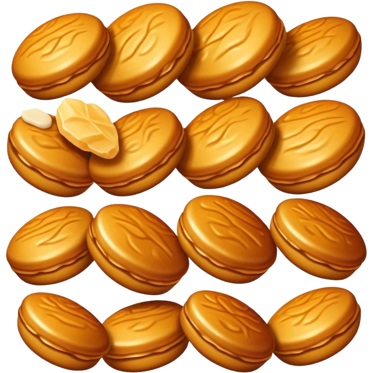 Dalgona candy emoji