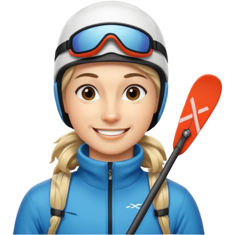 Xc skier emoji