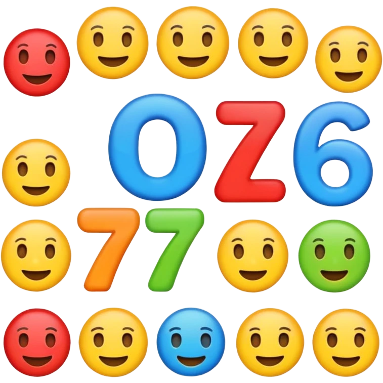 emoji with 67 sign emoji